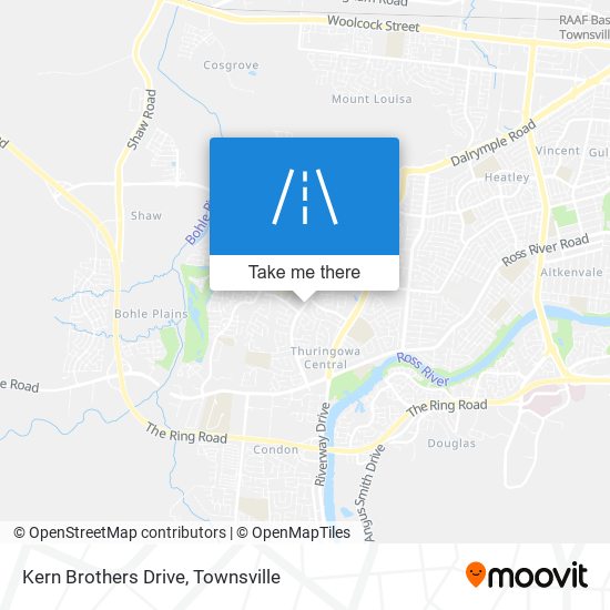 Kern Brothers Drive map