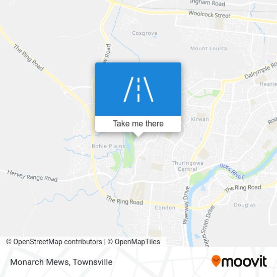 Monarch Mews map