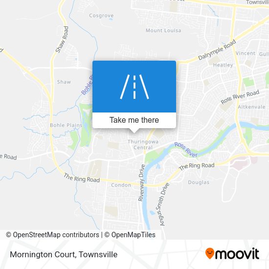 Mornington Court map
