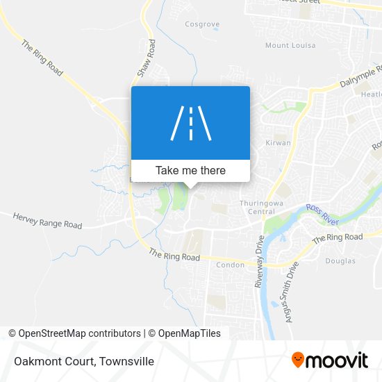 Oakmont Court map