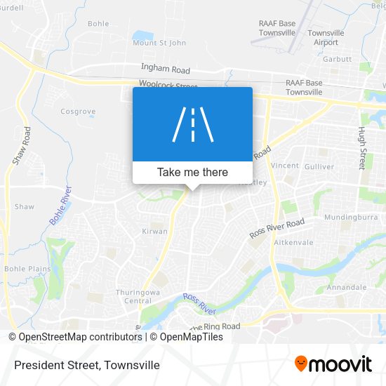 President Street map