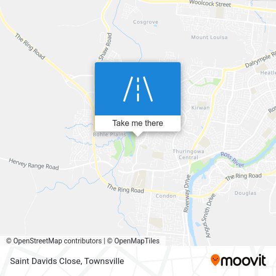 Saint Davids Close map