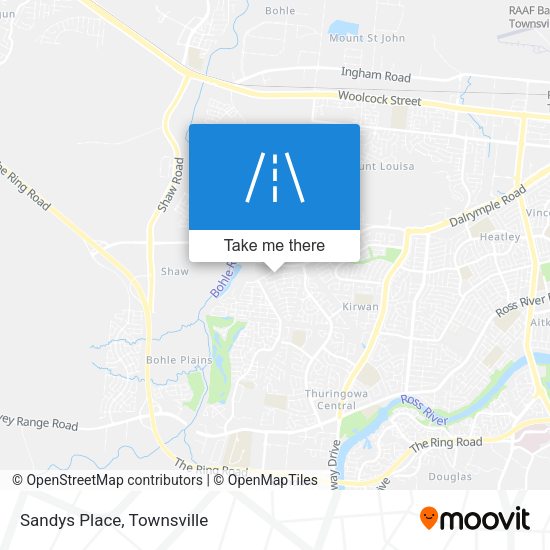 Sandys Place map