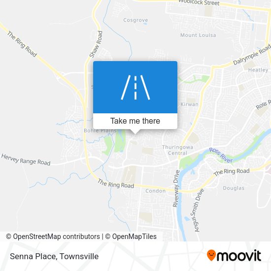 Senna Place map