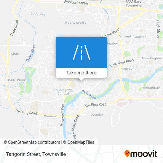 Tangorin Street map