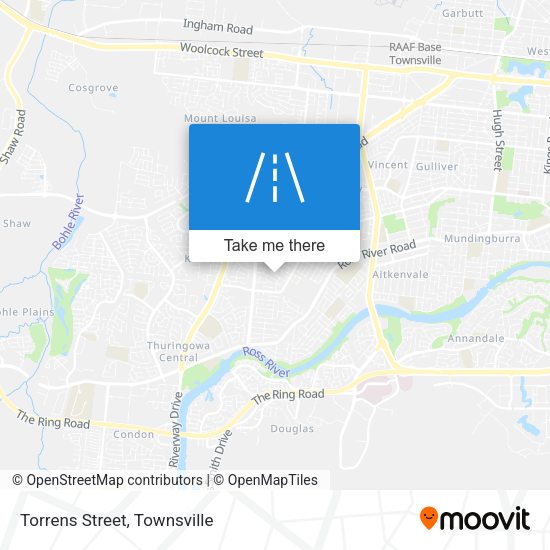 Torrens Street map
