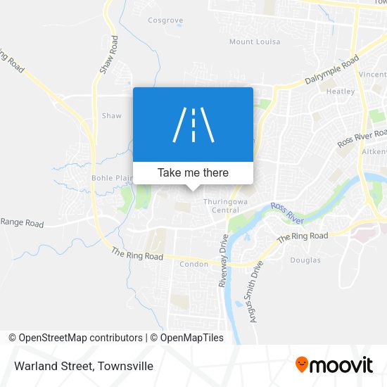 Warland Street map