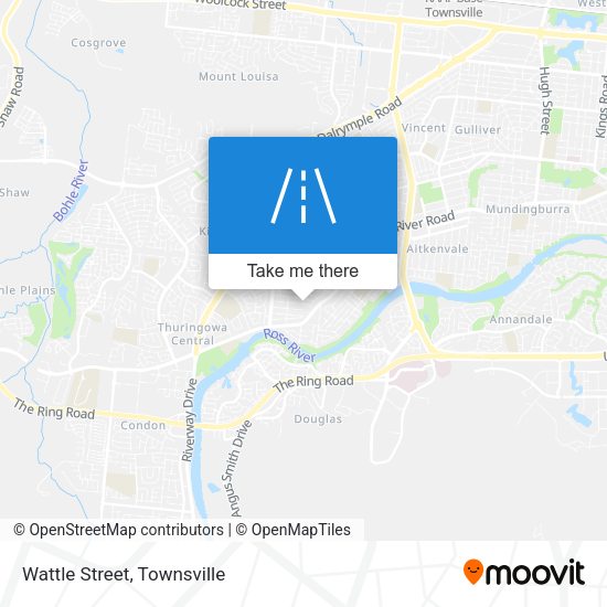 Wattle Street map
