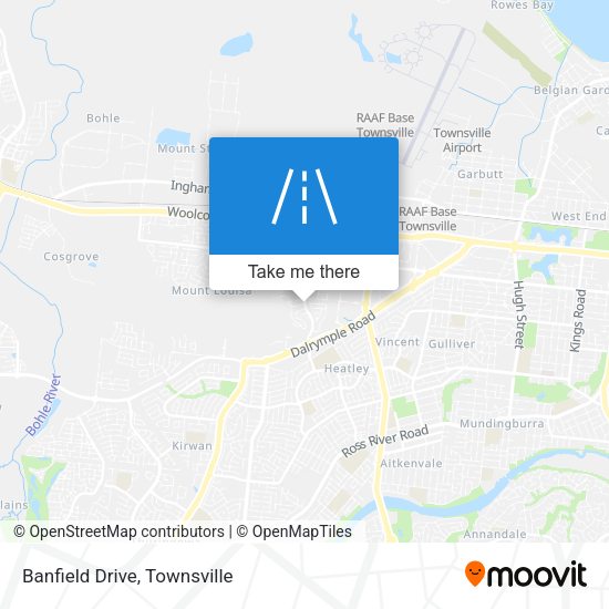 Banfield Drive map