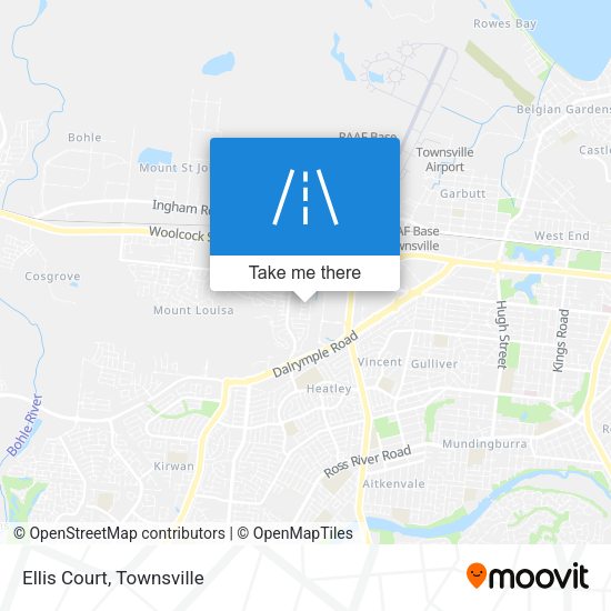 Ellis Court map