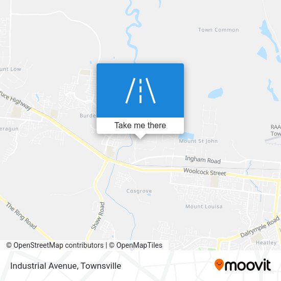 Industrial Avenue map