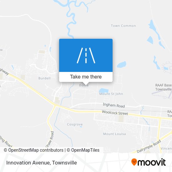 Innovation Avenue map