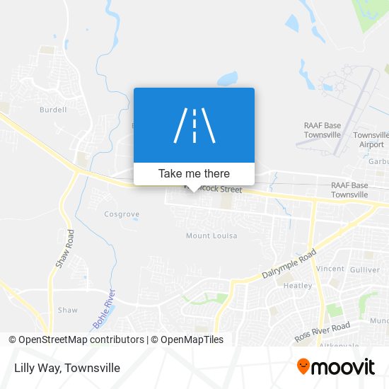 Lilly Way map