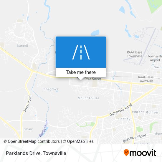 Parklands Drive map