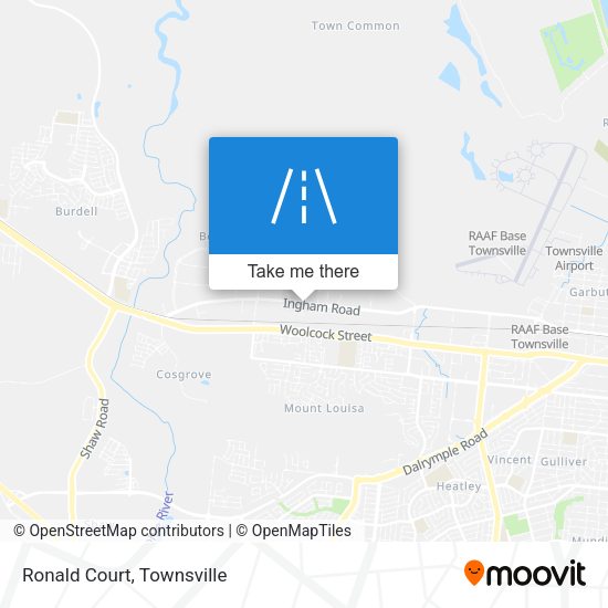 Ronald Court map