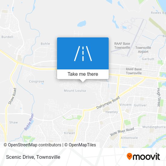 Scenic Drive map