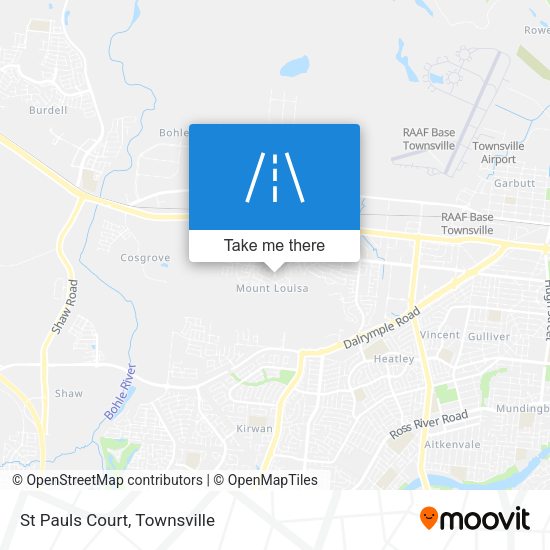 St Pauls Court map