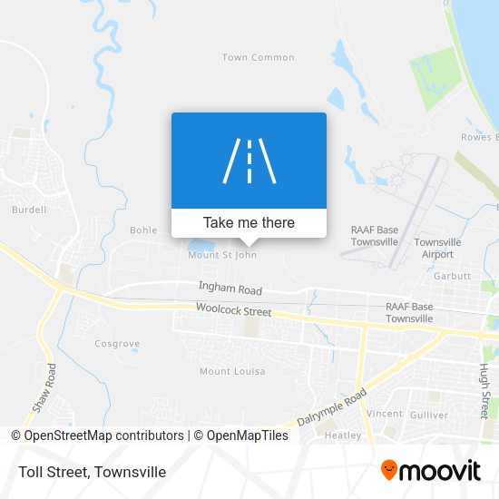 Toll Street map