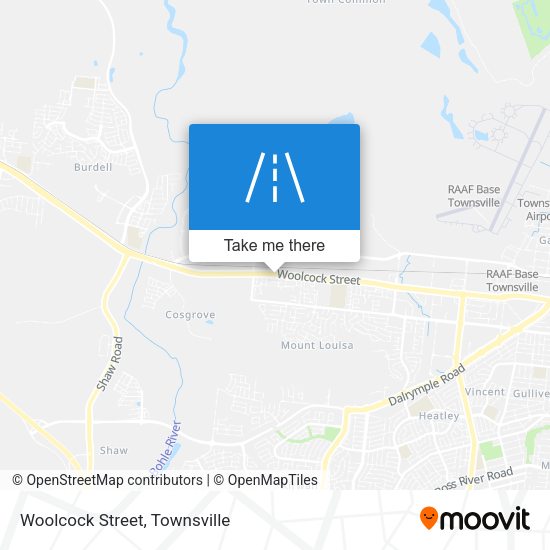Woolcock Street map