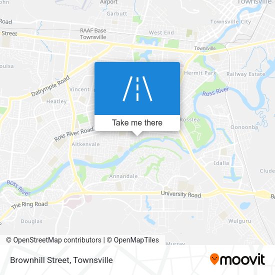 Brownhill Street map