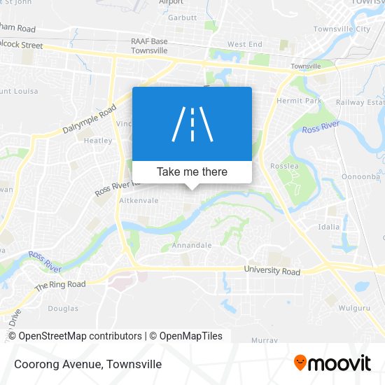 Coorong Avenue map
