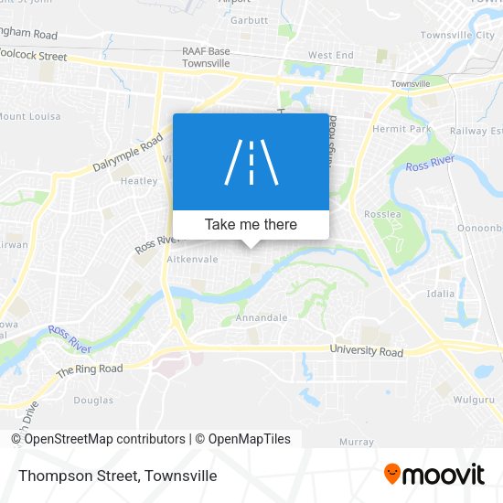 Thompson Street map