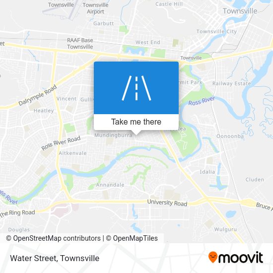 Water Street map