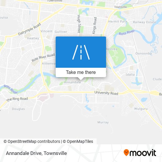 Annandale Drive map