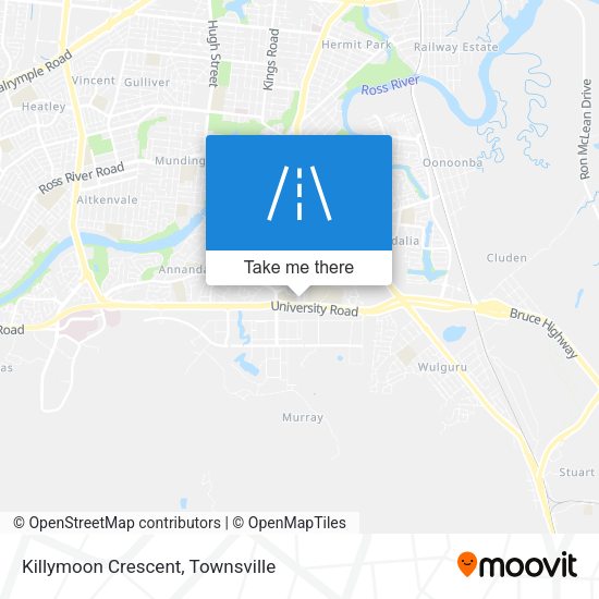 Killymoon Crescent map