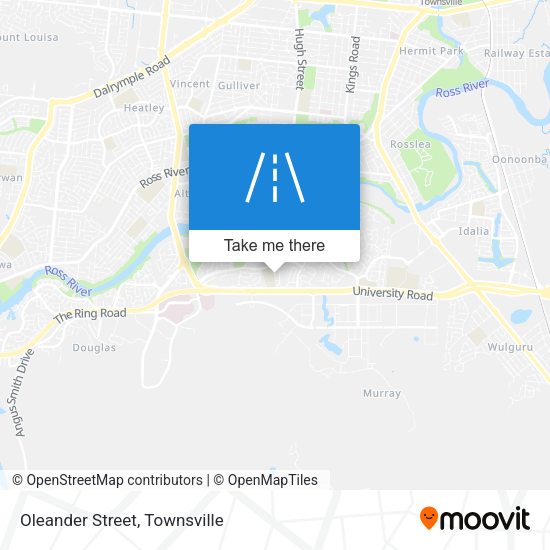 Oleander Street map