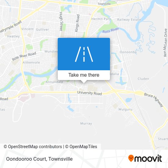 Oondooroo Court map