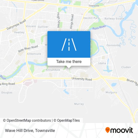 Wave Hill Drive map