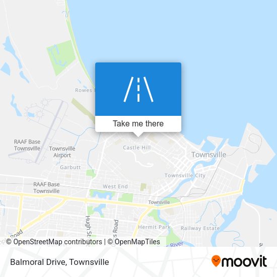 Balmoral Drive map