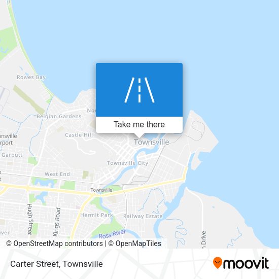 Carter Street map