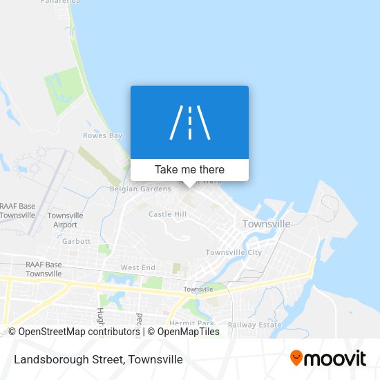 Landsborough Street map