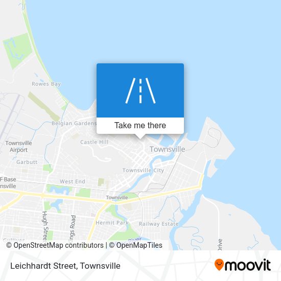 Leichhardt Street map