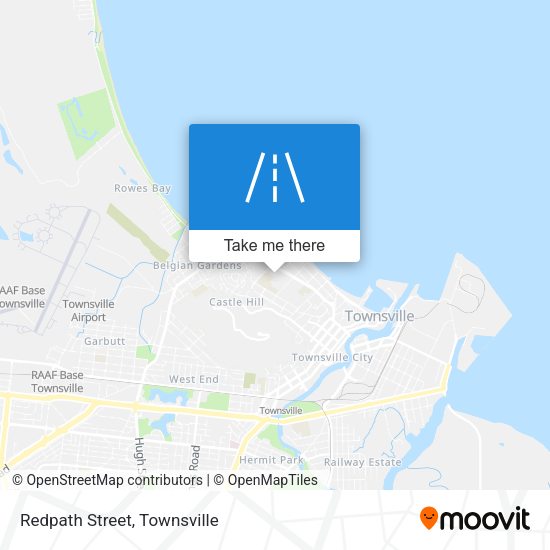 Redpath Street map