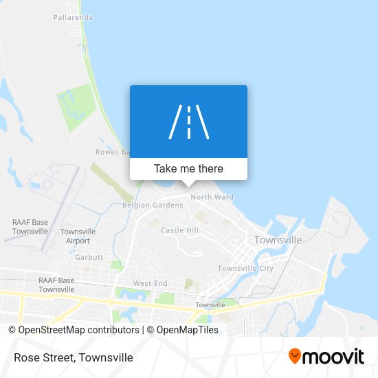 Rose Street map
