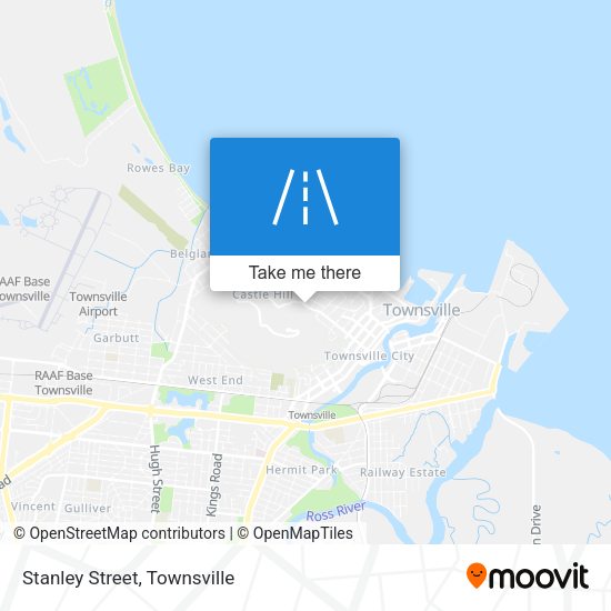 Stanley Street map