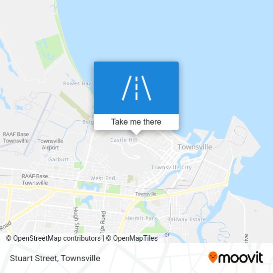 Stuart Street map