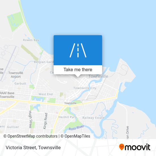 Victoria Street map
