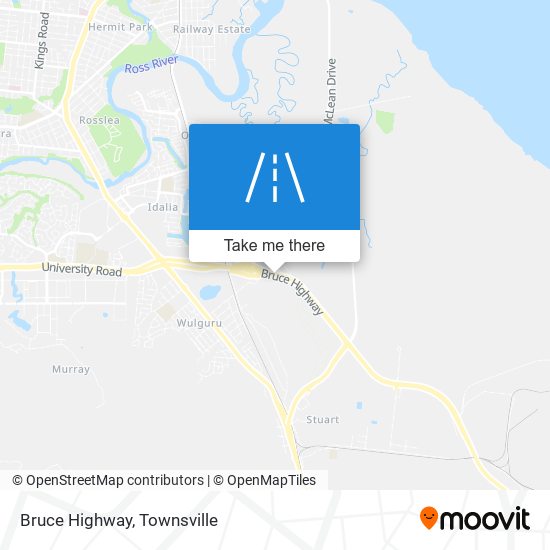 Bruce Highway map