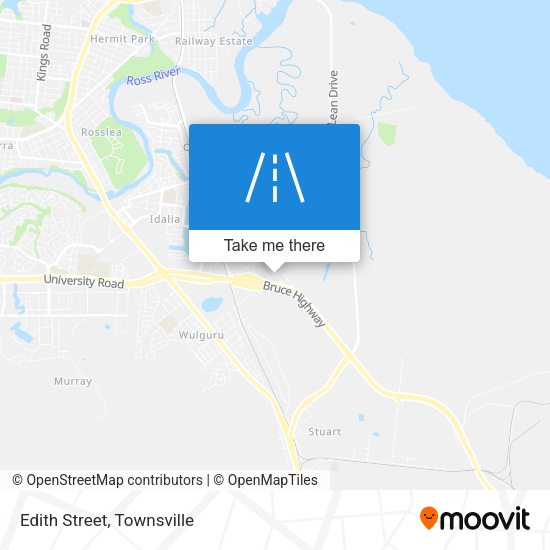 Edith Street map