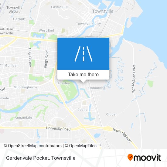 Gardenvale Pocket map