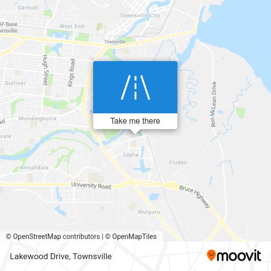 Lakewood Drive map
