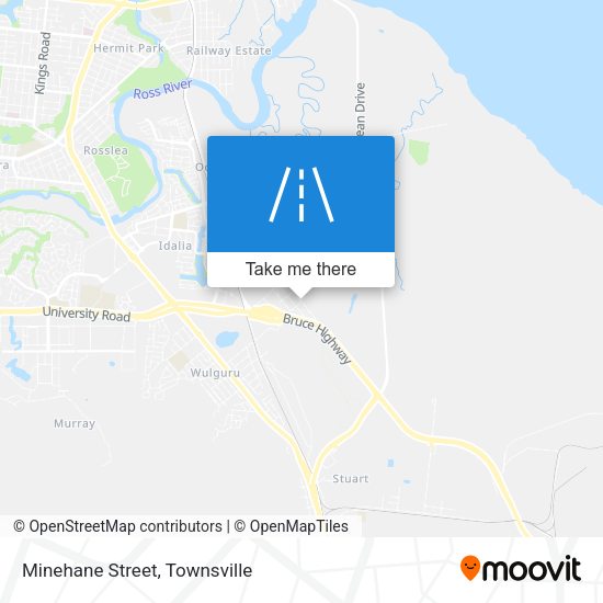 Minehane Street map