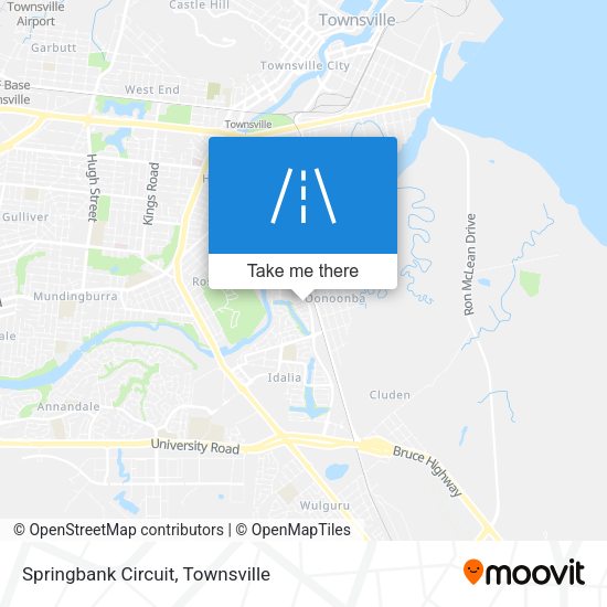 Springbank Circuit map