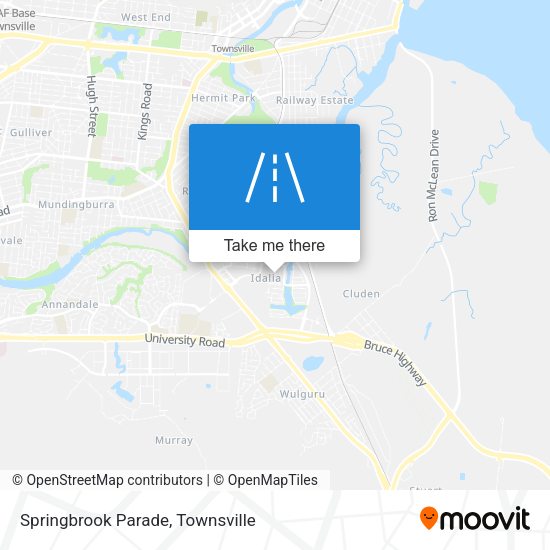 Springbrook Parade map