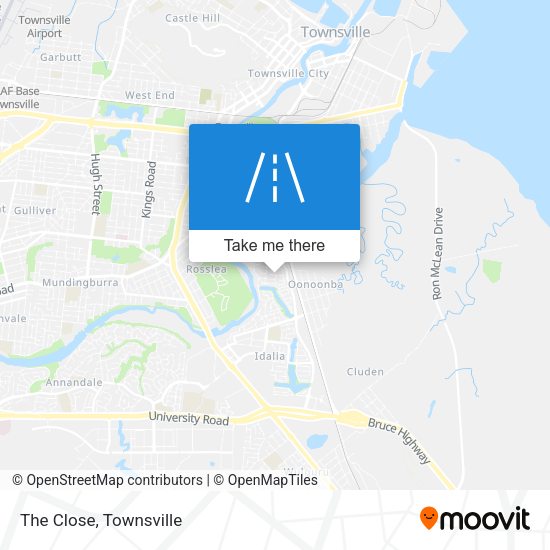 The Close map