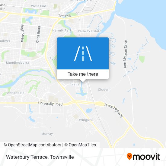 Waterbury Terrace map